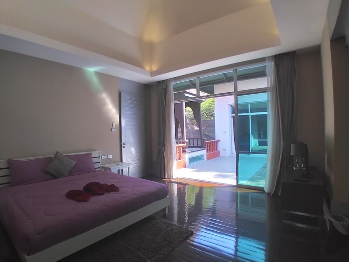House for sale Na Jomtien showing the fourth bedroom 