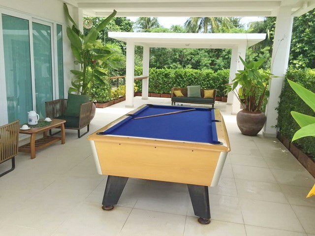 House for Sale Silverlake Pattaya showing the rooftop terrace entertainment area House for Sale Silverlake Pattaya showing the rooftop terrace entertainment area