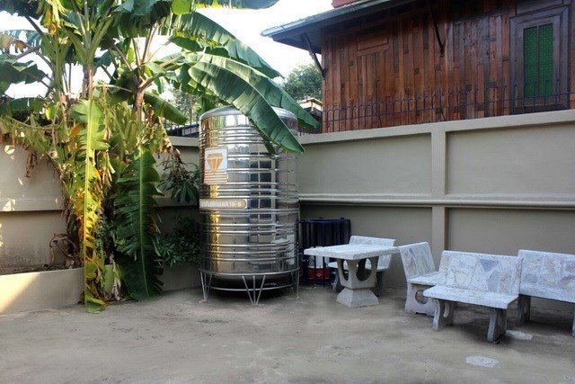 House for sale WongAmat Pattaya showing the terraces House for sale WongAmat Pattaya showing the terraces