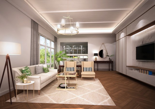 House for sale East Pattaya showing the living area concept House for sale East Pattaya showing the living area concept