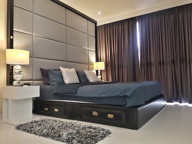 Condominium for rent on Pratumnak Hill showing the bedroom Condominium for rent on Pratumnak Hill showing the bedroom