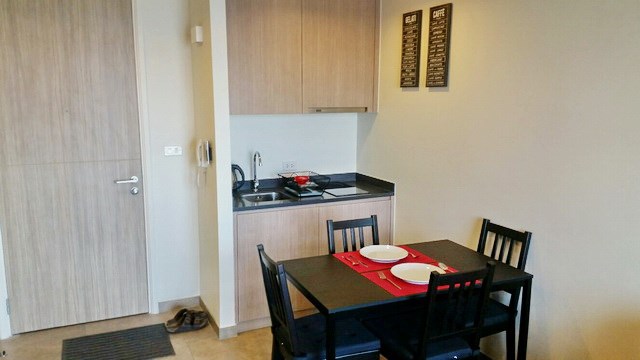 Condominium for rent UNIXX South Pattaya showing the kitchen Condominium for rent UNIXX South Pattaya showing the kitchen