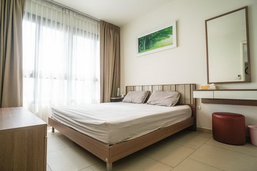 Condominium for rent at Zire Wongamat Pattaya showing the second bedroom Condominium for rent at Zire Wongamat Pattaya showing the second bedroom