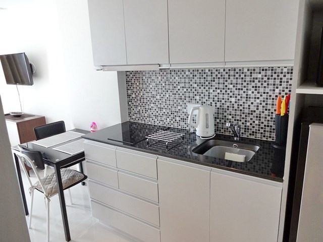 Condominium for rent Pattaya showing the kitchen Condominium for rent Pattaya showing the kitchen