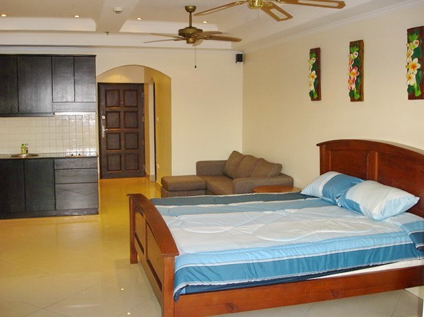 Condominium for rent Pattaya showing the studio suite Condominium for rent Pattaya showing the studio suite
