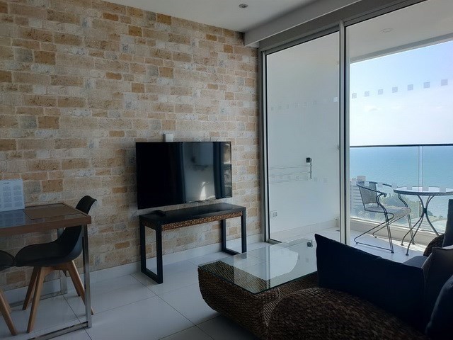Condominium for rent Pratumnak Hill showing the living area Condominium for rent Pratumnak Hill showing the living area