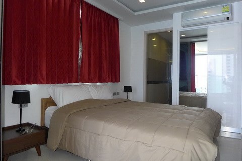 Condominium for rent Wong Amat Tower showing the bedroom Condominium for rent Wong Amat Tower showing the bedroom
