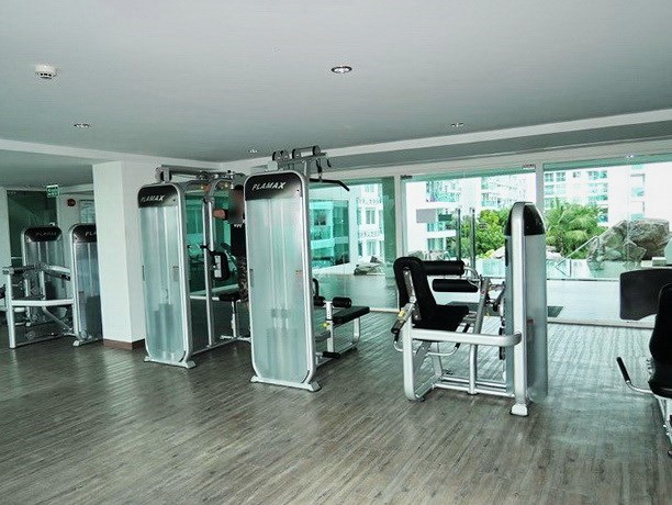 Condominium for sale Jomtien Pattaya showing the gymnasium 