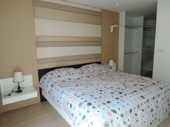 Condominium for Rent Pattaya showing the bedroom
