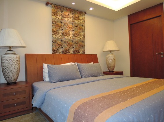 Condominium for Rent Pattaya showing the bedroom suite