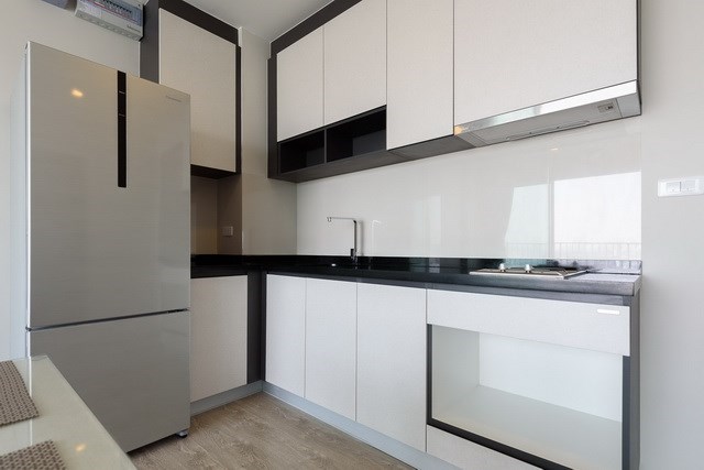 Condominium for rent Pattaya showing the kitchen Condominium for rent Pattaya showing the kitchen