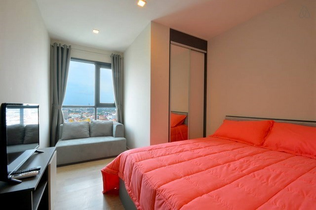 Condominium for rent Pattaya showing the second bedroom Condominium for rent Pattaya showing the second bedroom