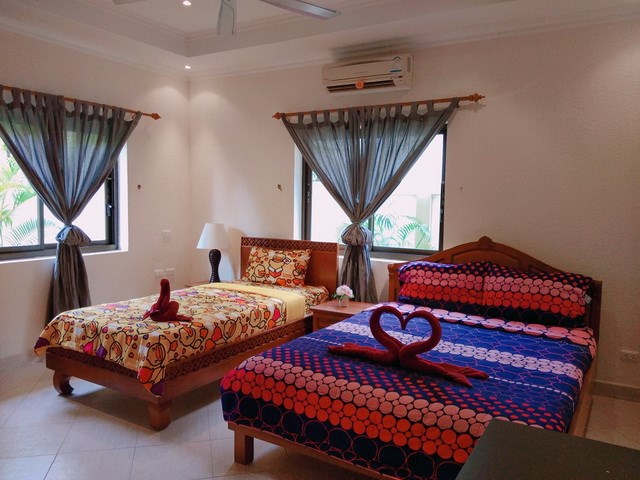 House for rent Jomtien Pattaya showing the second bedroom House for rent Jomtien Pattaya showing the second bedroom