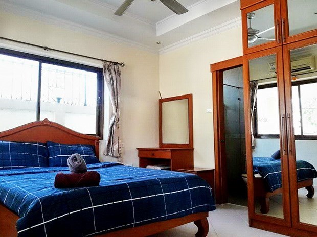 House for rent Jomtien Pattaya showing the third bedroom House for rent Jomtien Pattaya showing the third bedroom