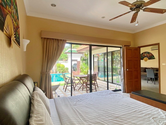 House for rent View Talay Villas Jomtien showing the bedroom