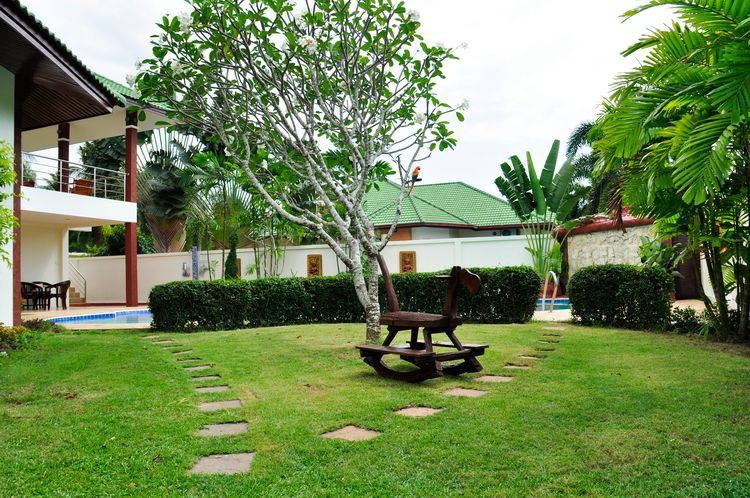 House for Rent East Pattaya showing the garden House for Rent East Pattaya showing the garden